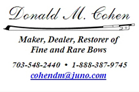 Donald Cohen Bows